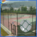 Sport PVC Coated Chain Link Fence Diamond Wire Mesh